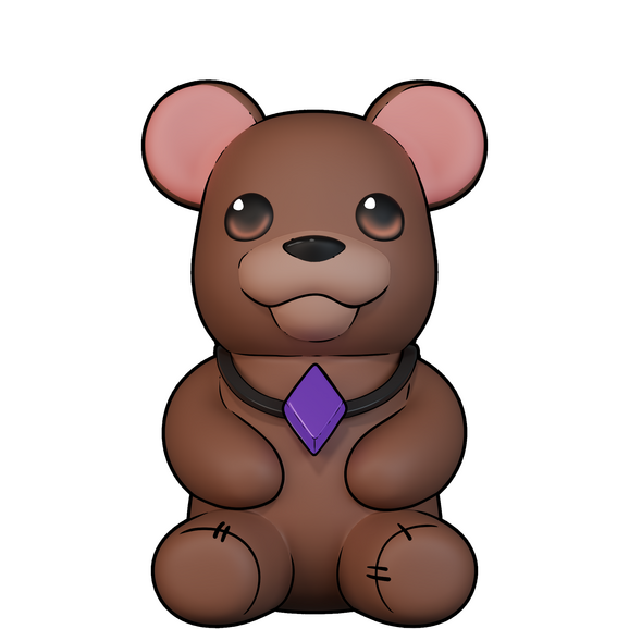 Bear Plushie w/ Bracelet